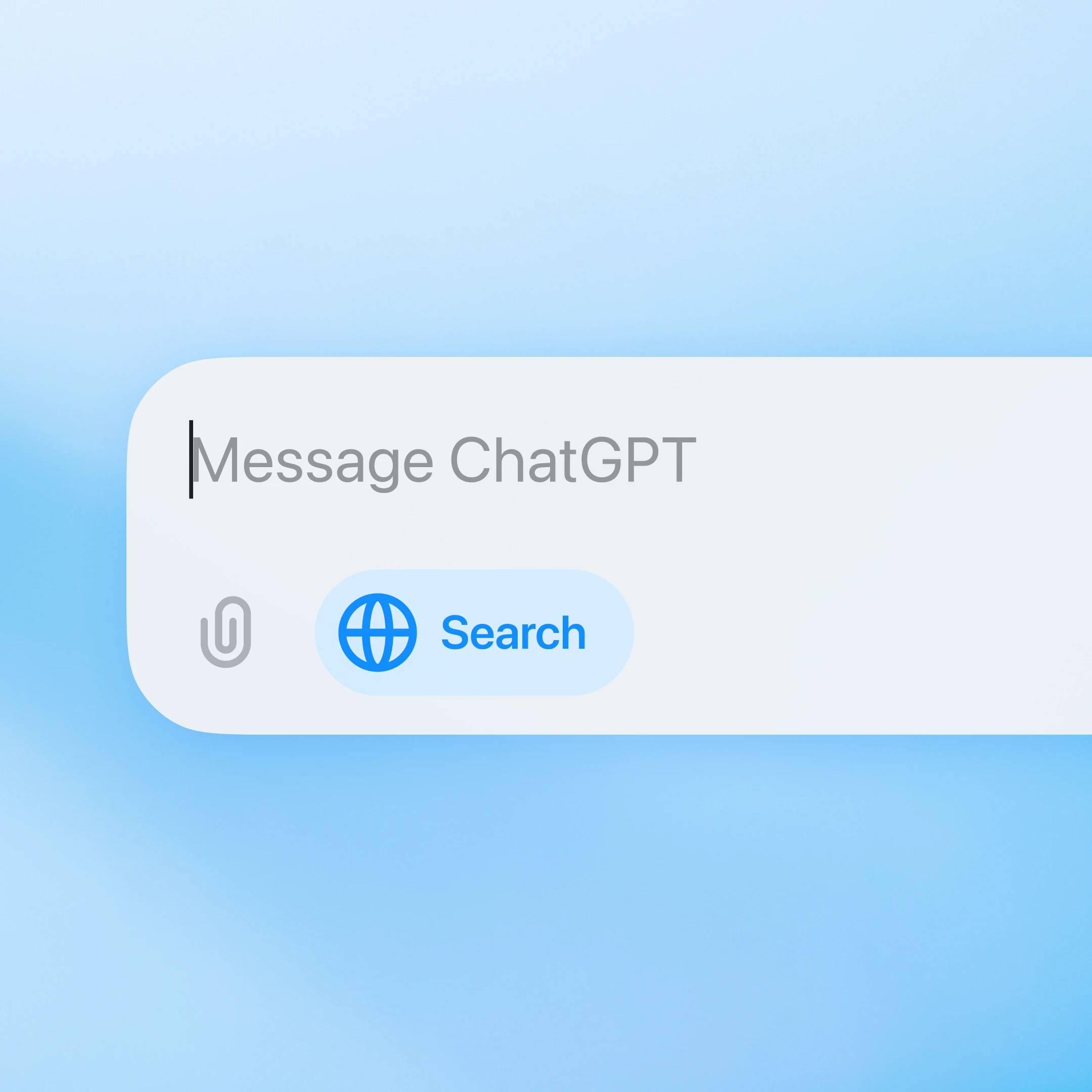 CHat GPT Search Screen