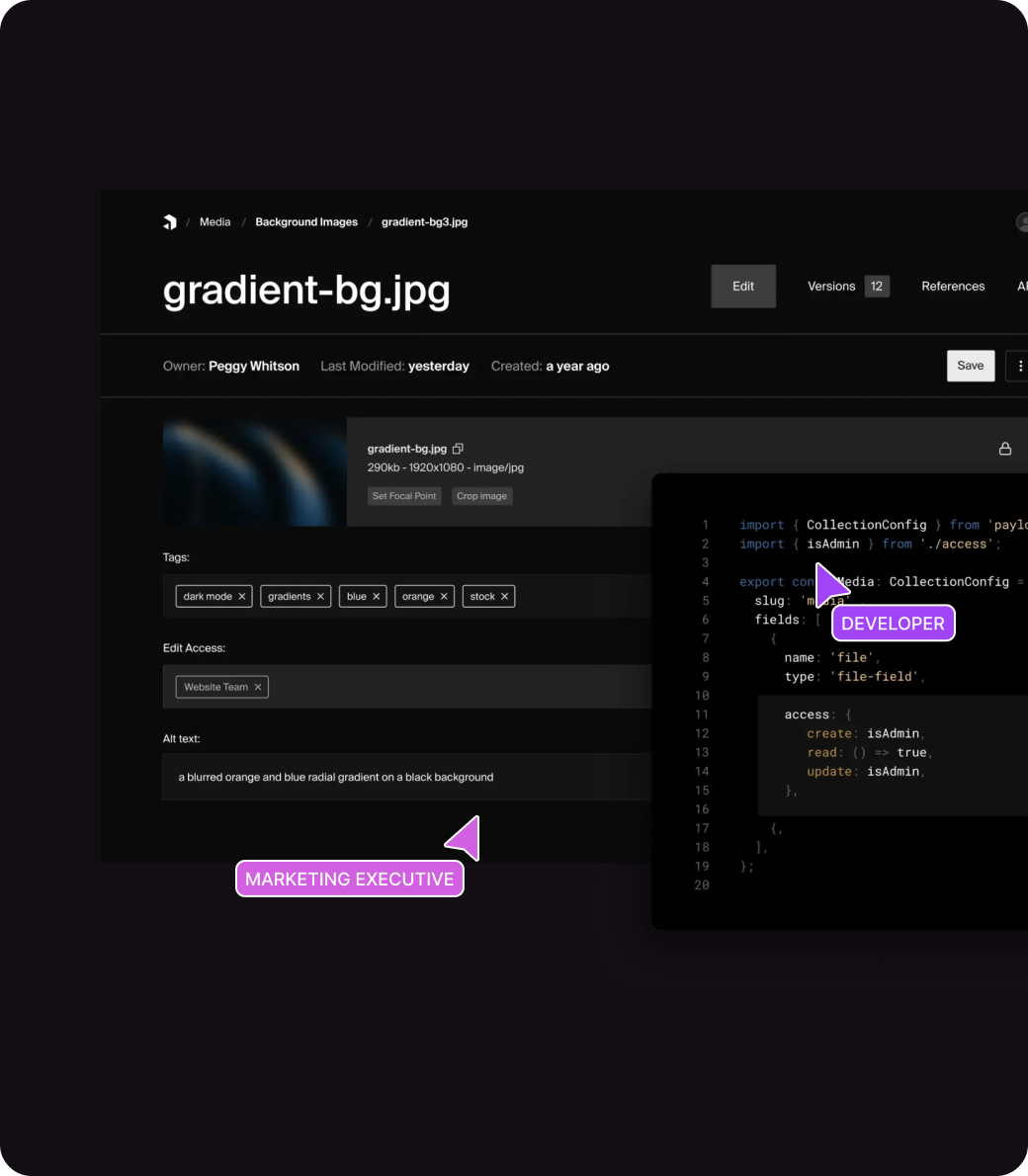 Payload screenshot